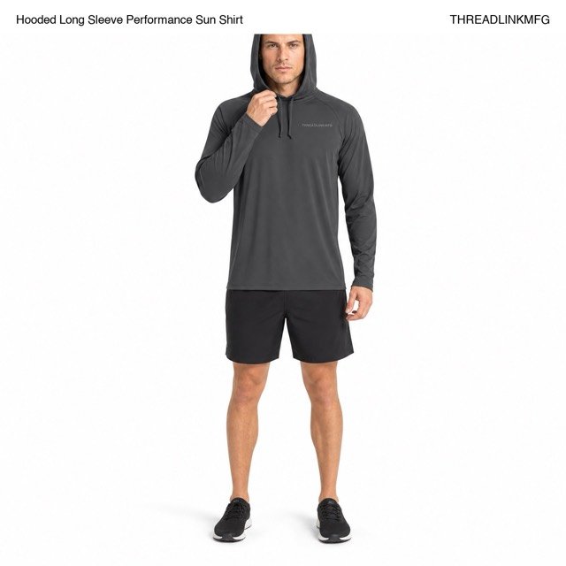 Hooded Long Sleeve Performance Sun Shirt