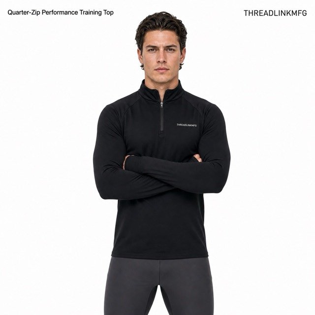 Quarter-Zip Performance Training Top