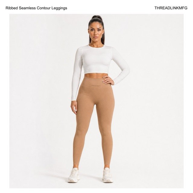 Ribbed Seamless Contour Leggings