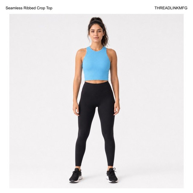 Seamless Ribbed Crop Top